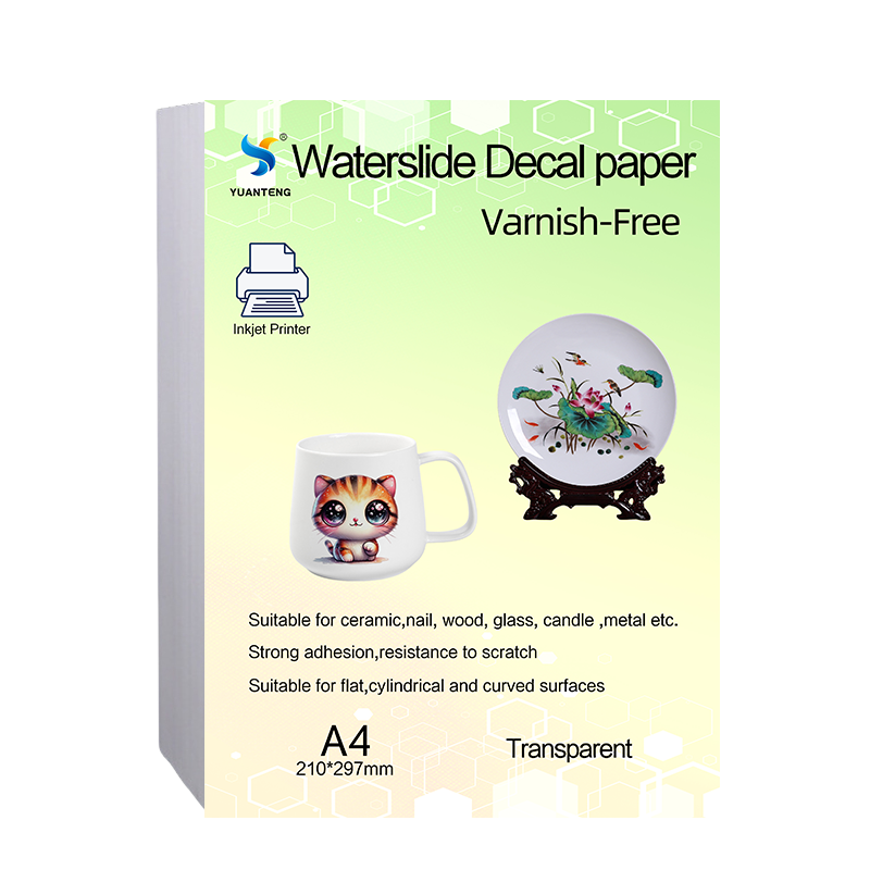 White Toner Transfer Paper - New Waterslide Decal Paper Varnish Free