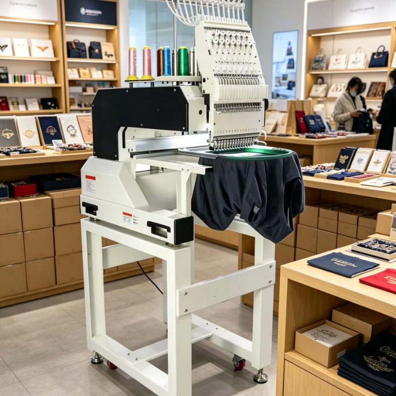 Commercial Printing Machine For Shirts - Customized 6 Head Commercial Embroidery Machine