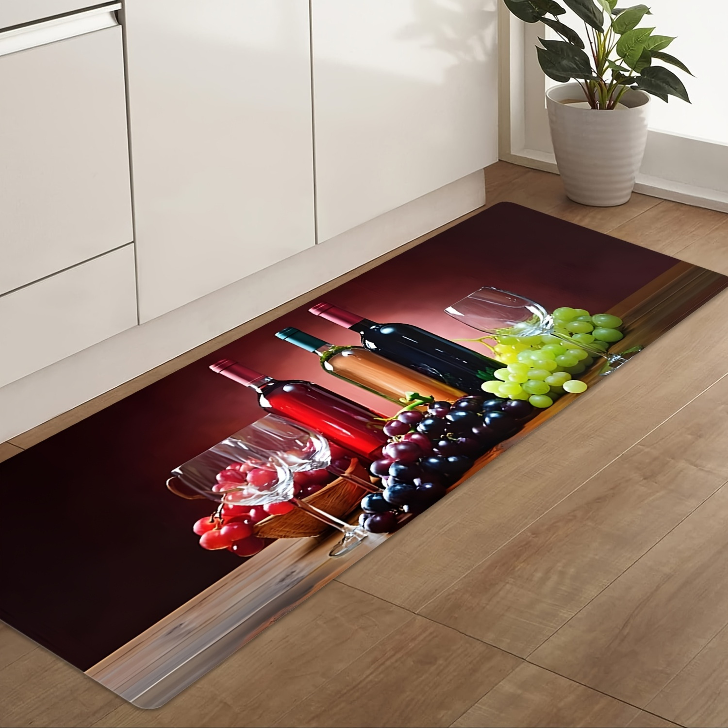Wine Grape Print Long Runner R - Commercial Printing Supplies Usa avaliação e preço