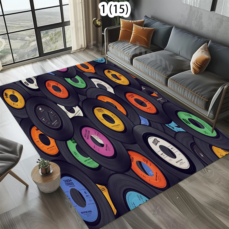 Vintage Colorful LP Vinyl Reco - Commercial Vinyl Printing Machine avaliação e preço