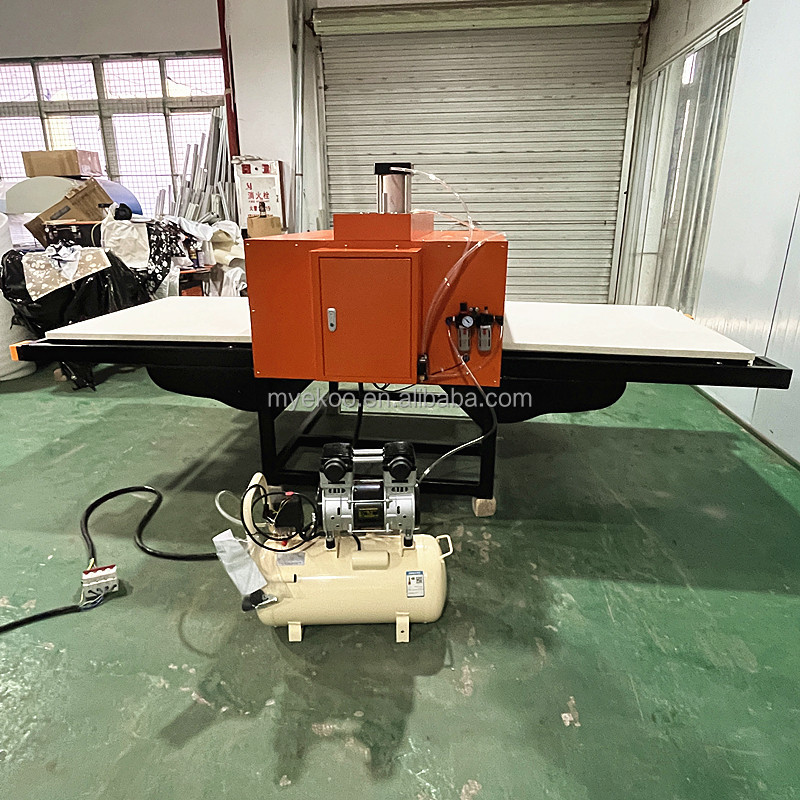 Automatic Pneumatic Double Sta - Commercial Printing Machine For Shirts avaliação e preço