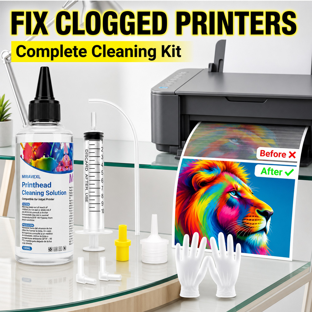 MIRAVEXL Printhead Cleaning So - Print Head Cleaning Kit avaliação e preço