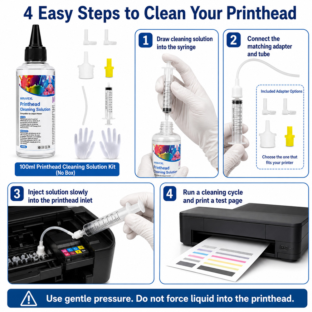 MIRAVEXL Printhead Cleaning So - Print Head Cleaning Kit avaliação e preço