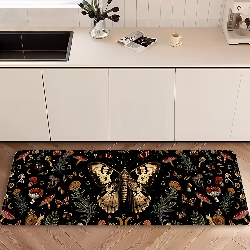 Black Gold Butterfly Long Kitc - Hall Commercial Printing avaliação e preço