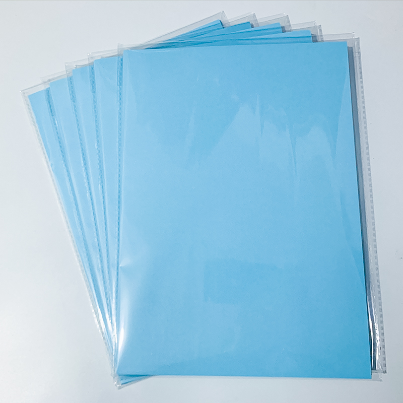 20Sheets/Bag Blue Backing Wate - White Toner Transfer Paper avaliação e preço
