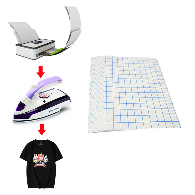 A3 A4 Iron On T Shirt Heat Tra - White Toner Transfer Paper avaliação e preço