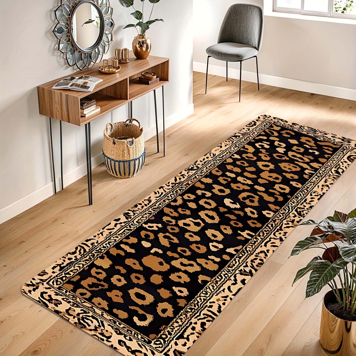Leopard Print Border Long Runn - Commercial Printing Supplies Usa avaliação e preço