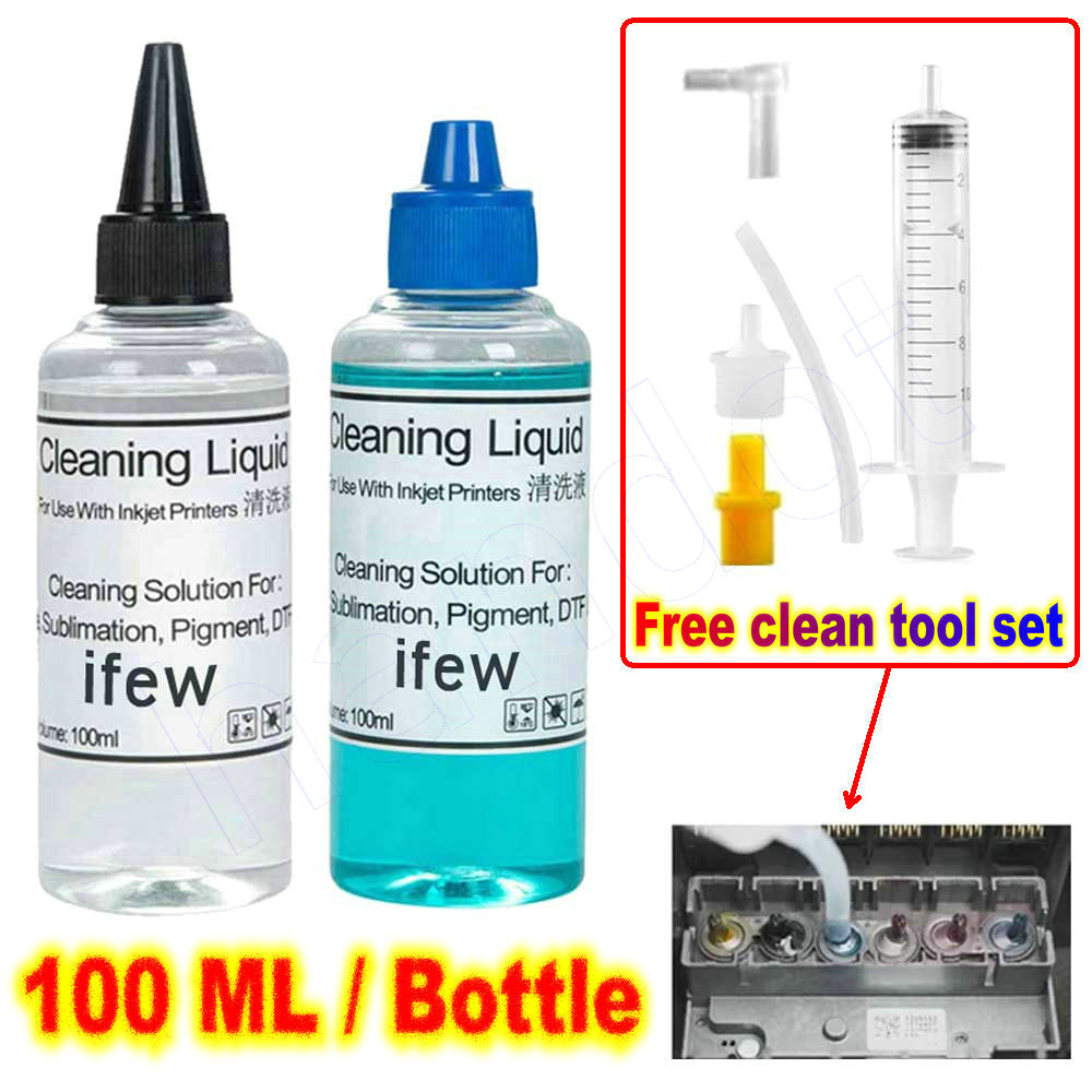 Inkjet Printer Head Nozzle Cle - Print Head Cleaning Kit avaliação e preço