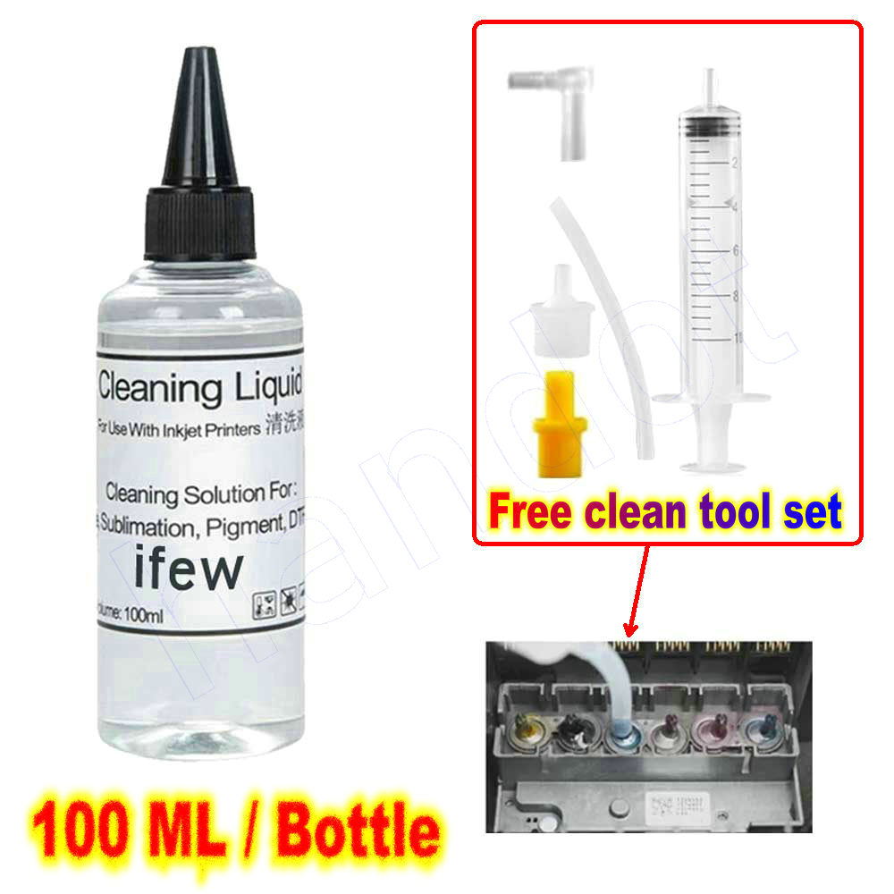 Inkjet Printer Head Nozzle Cle - Print Head Cleaning Kit avaliação e preço