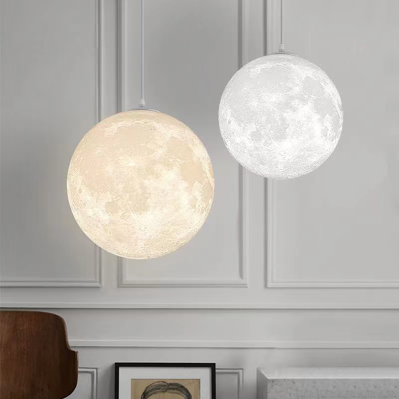 Creative 3D printed moon chand - Hall Commercial Printing avaliação e preço