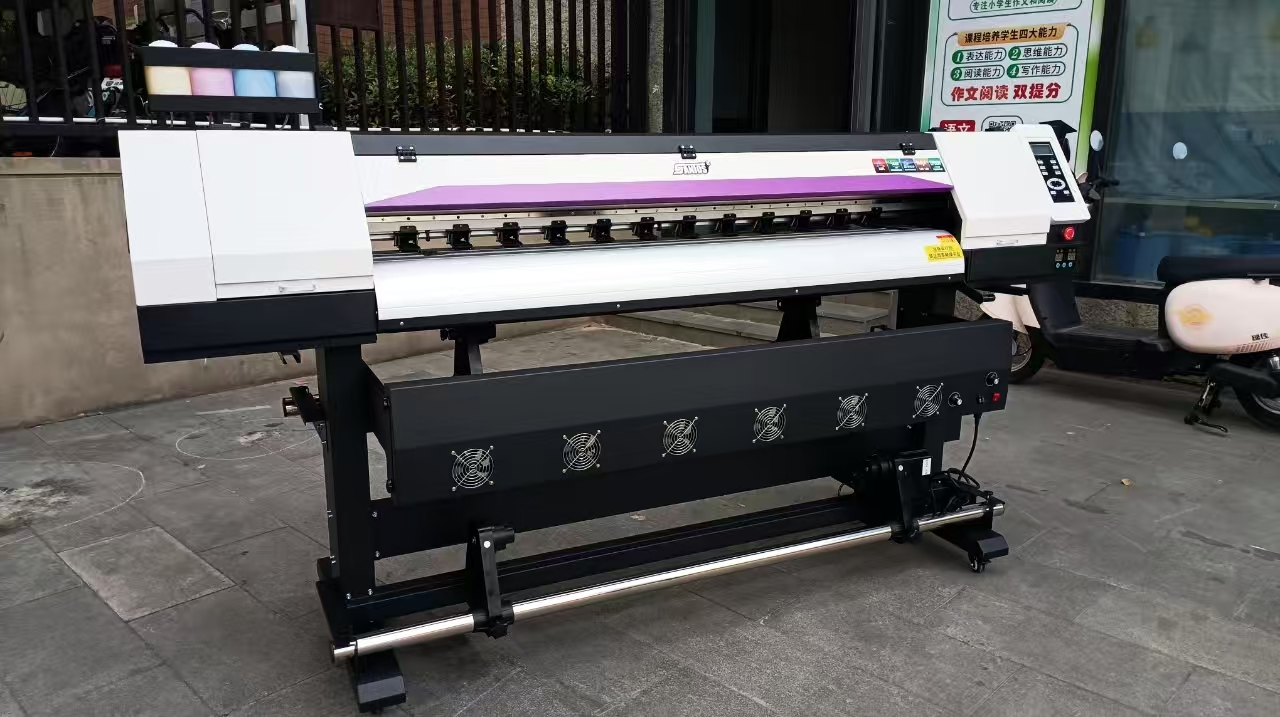 Factory Price 1.6m 1.8m Wide F - Commercial Vinyl Printing Machine avaliação e preço