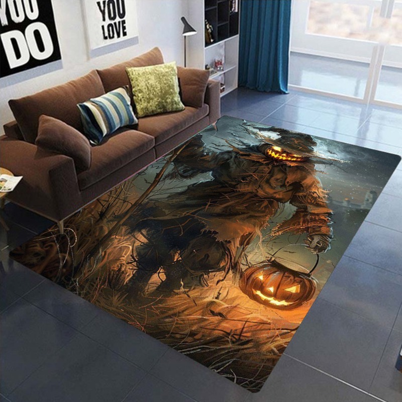 Halloween Carpet Mat Rug Horro - Commercial Printing Supplies Usa avaliação e preço