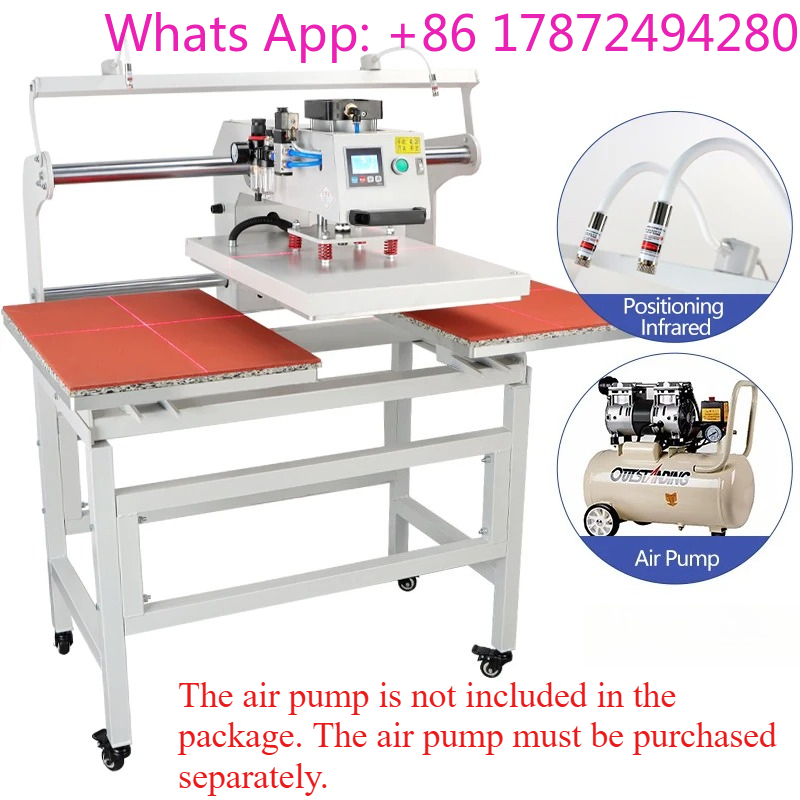 Dual Electric Slide Hot Stampi - Commercial Printing Machine For Shirts avaliação e preço