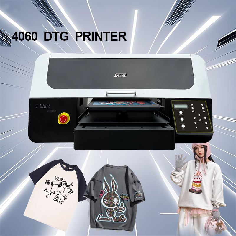 DTG T-Shirt Printer 40CM*60CM  - Commercial Printing Machine For Shirts avaliação e preço
