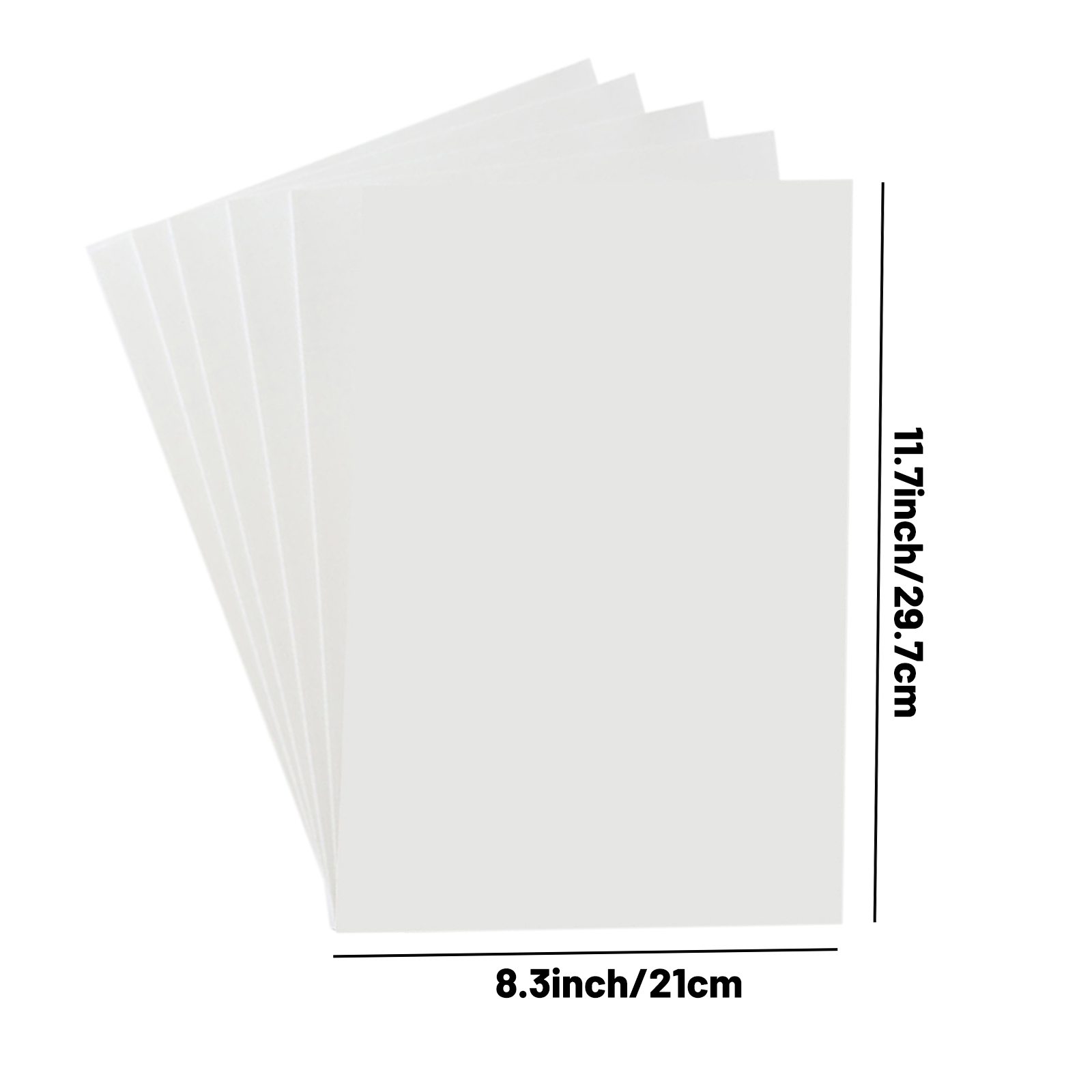 5 Sheets A4 Size Laser Watersl - White Toner Transfer Paper avaliação e preço