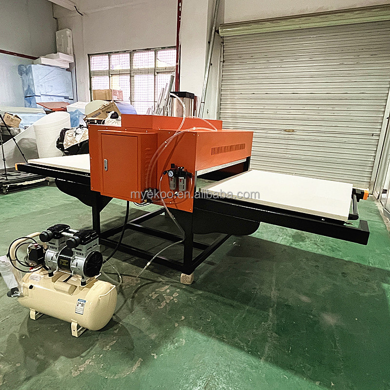Commercial Pneumatic Double St - Commercial Printing Machine For Shirts avaliação e preço