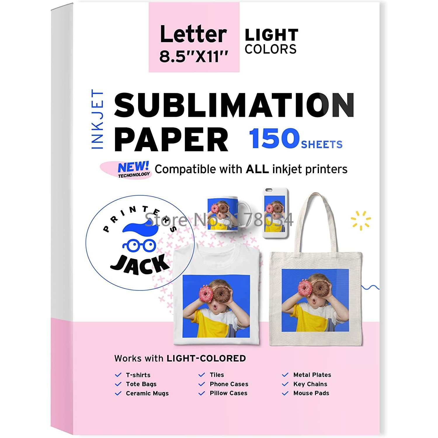 100grams Sublimation Paper Hea - White Toner Transfer Paper avaliação e preço