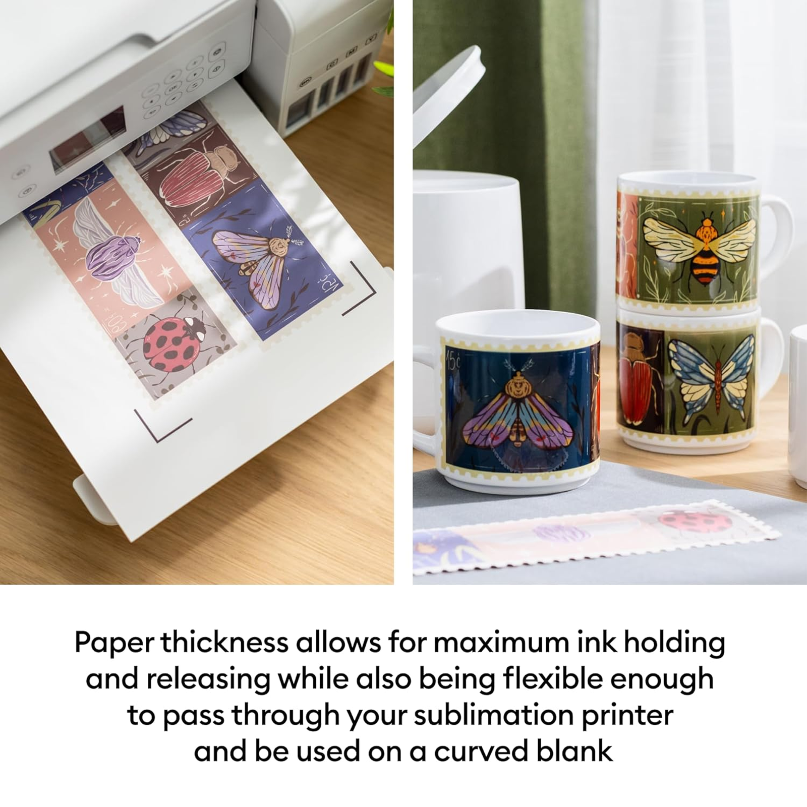 A4/Letter Size Sublimation Pap - White Toner Transfer Paper avaliação e preço
