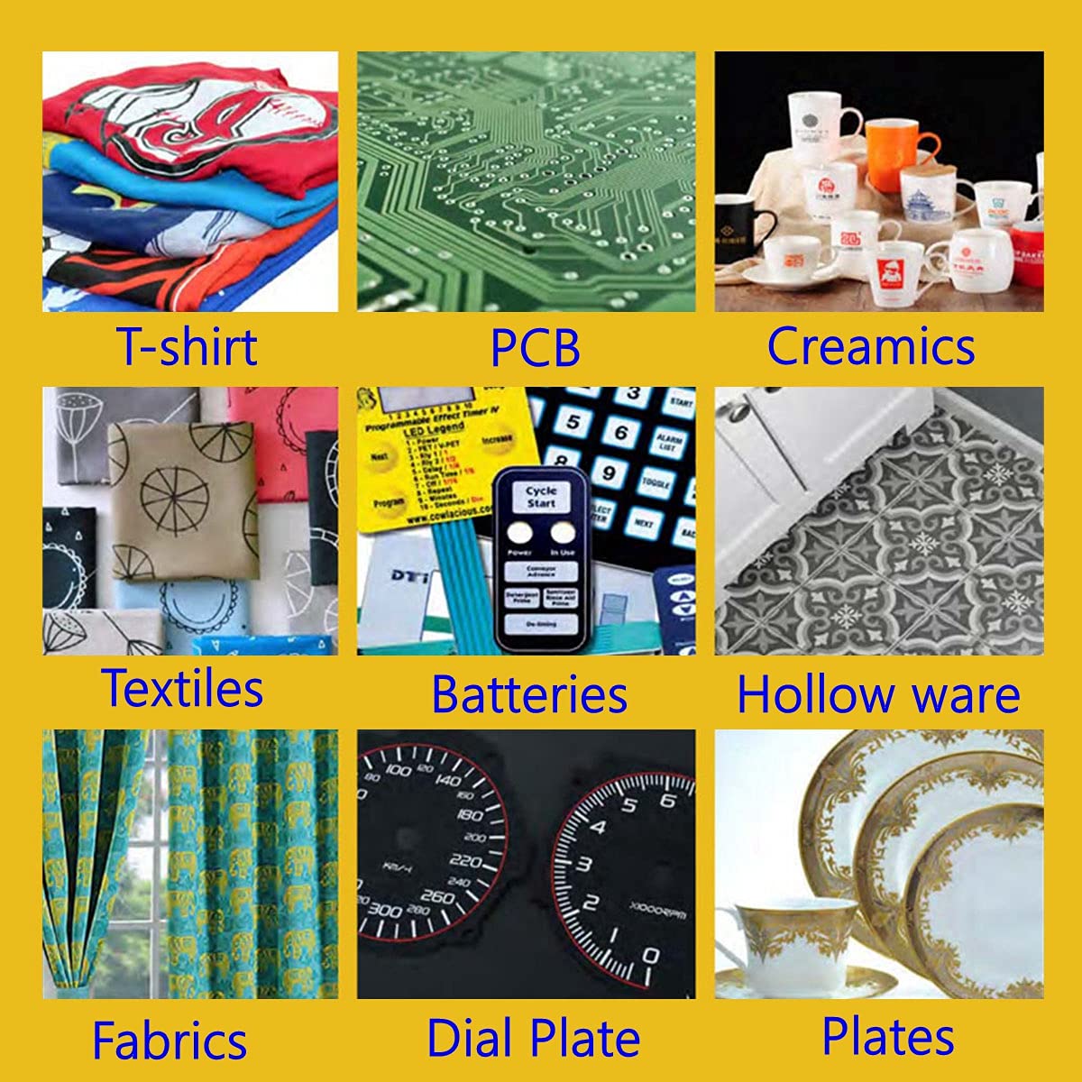 3 Meters 1.65 Meters Yellow Sc - Commercial Printing Supplies Usa avaliação e preço