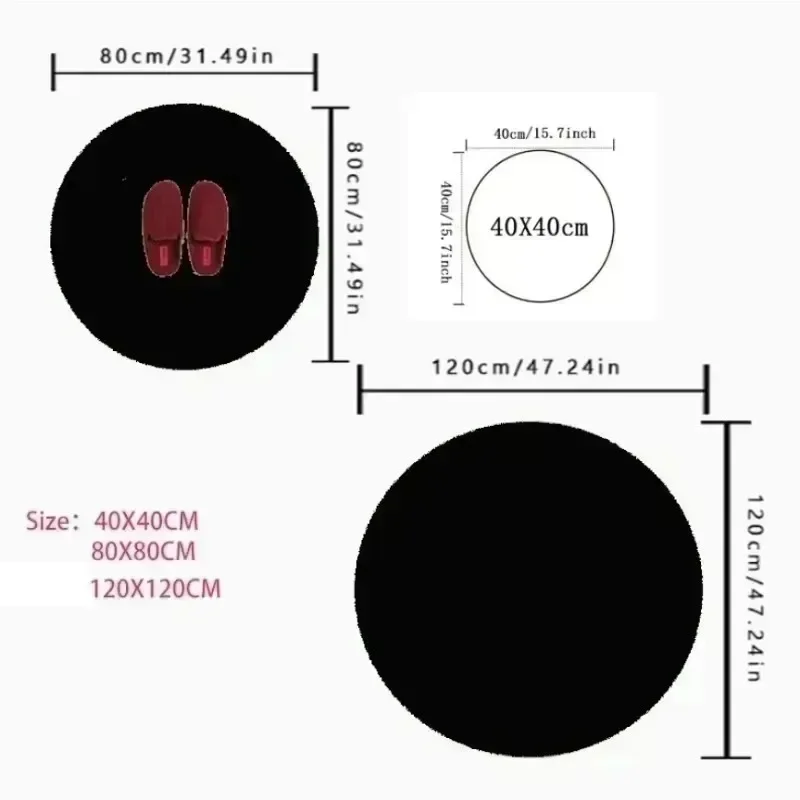 Yin Yang Symbol Round Rug Vivi - Commercial Vinyl Printing Machine avaliação e preço