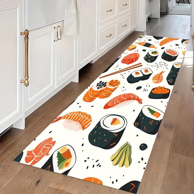 Japanese Sushi Food Print Long - Hall Commercial Printing avaliação e preço