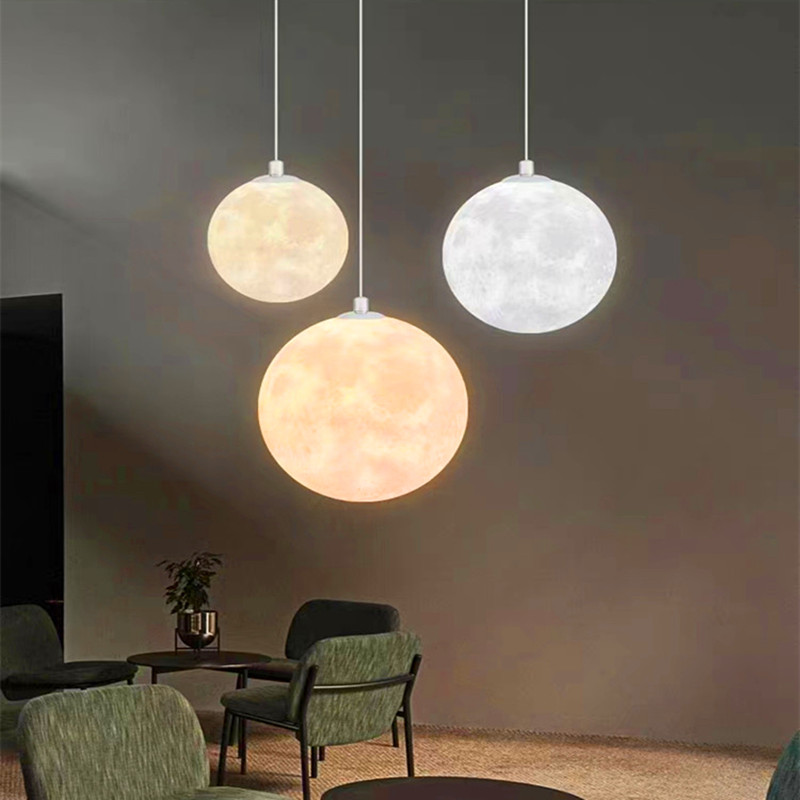 3D Printing Moon Chandelier Si - Hall Commercial Printing avaliação e preço
