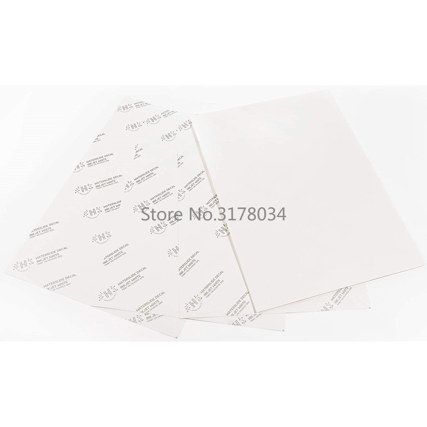 A3 Water Slide Decal Paper WHI - White Toner Transfer Paper avaliação e preço