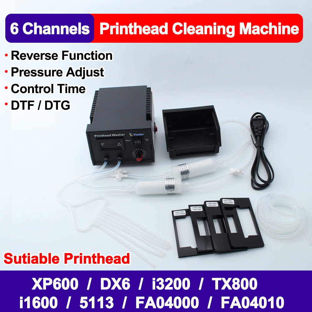 6 Channels Printer Head Clean  - Print Head Cleaning Kit avaliação e preço