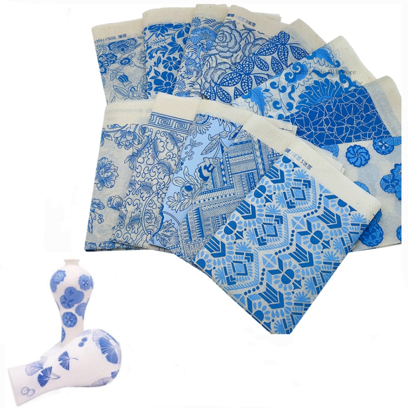 2PCS Creative Ceramic Clay Und - White Toner Transfer Paper avaliação e preço