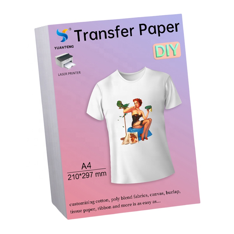 A4 Heat Transfer Paper laser S - White Toner Transfer Paper avaliação e preço