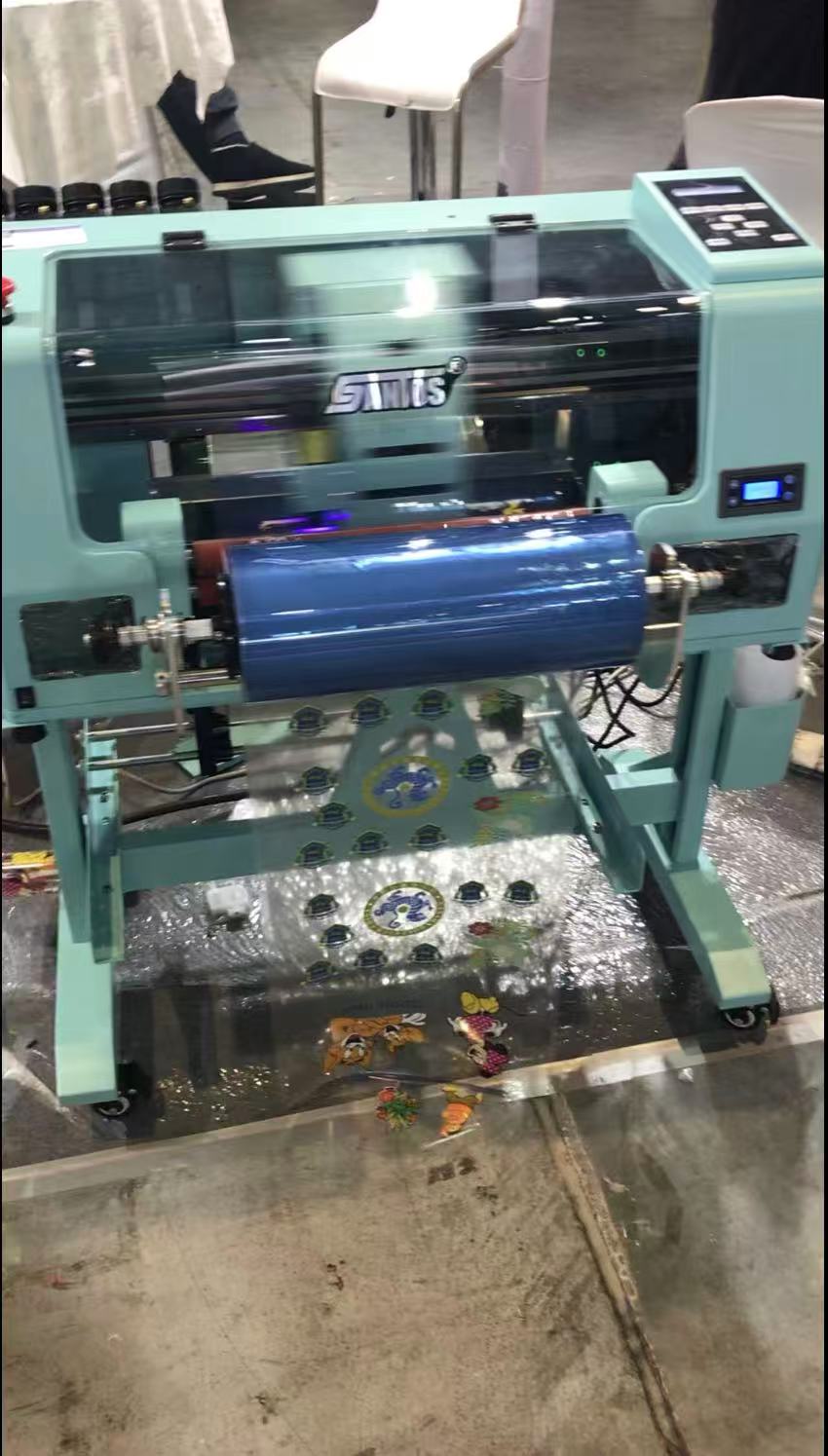 Wide Format Multicolor Double- - Commercial Vinyl Printing Machine avaliação e preço